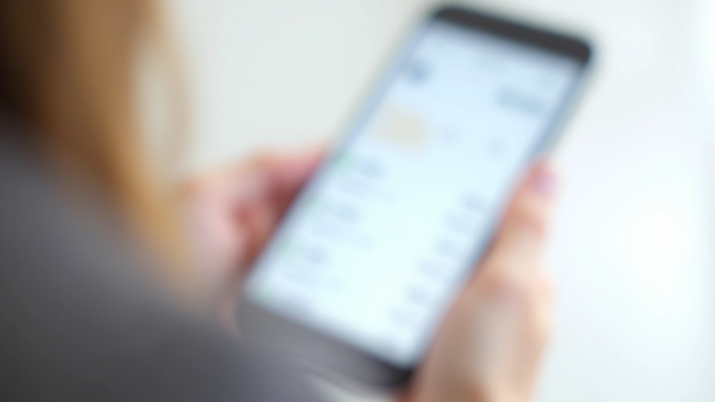 Smartphone mit Banking-App und Finanz-Dashboard, verschiedene Zinsrate-Vergleiche sichtbar